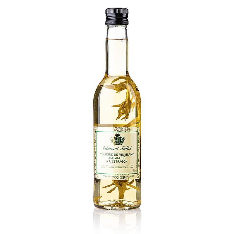 Witte wijnazijn, dragon, Fallot, 500 ml