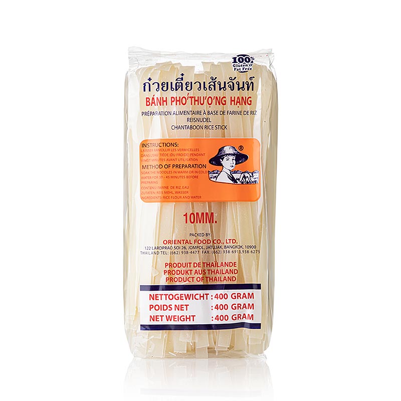 Rijsttagliatelle, 10 mm breed, 400 g