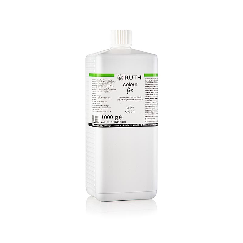 Vloeibare kleurstof, groen, 9803, Ruth, 1 kg