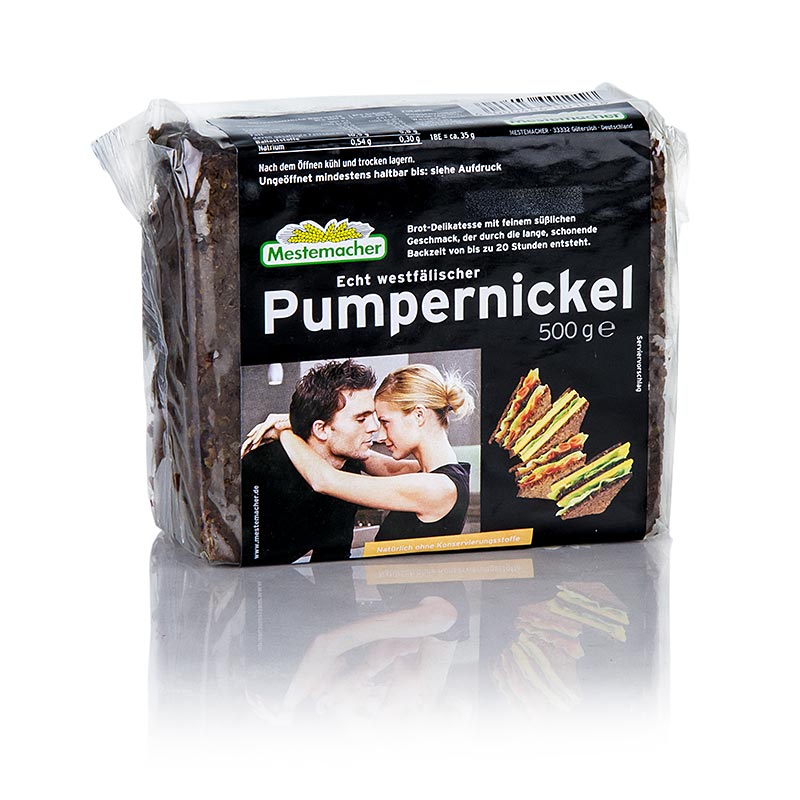 Pumpernickel, rechthoekige sneetjes, 500 g