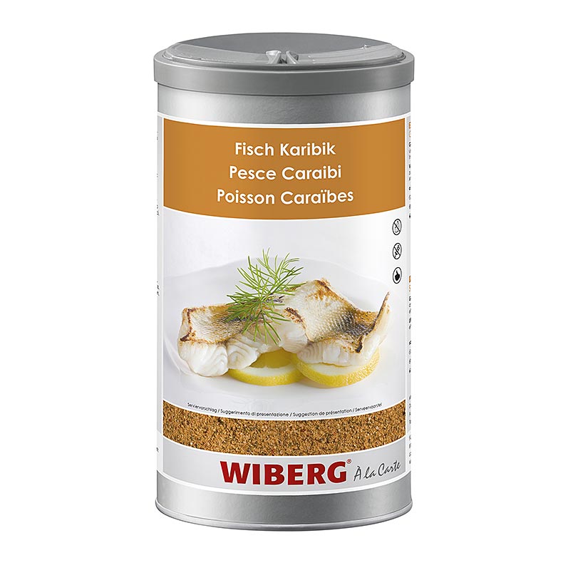 Wiberg Karibik Style, kruidenzout voor vis, 950 g