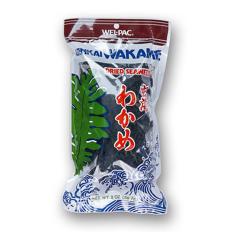 Genkai Wakame, gedroogd zeewier, 56 g