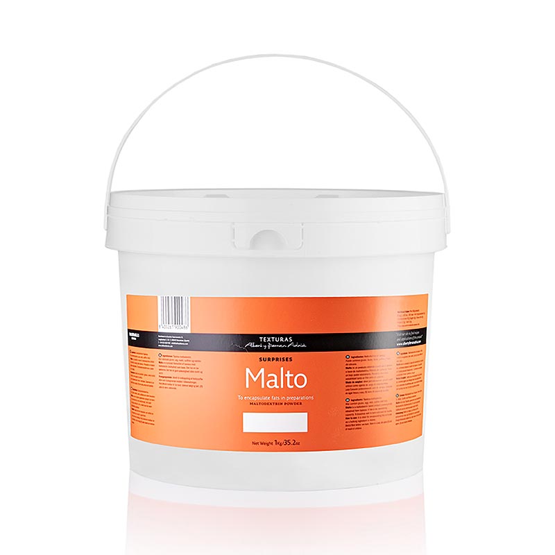 Malto (maltodextrine uit tapioca), absorptiemiddel/draagstof, Texturas Ferran Adrià, 1 kg