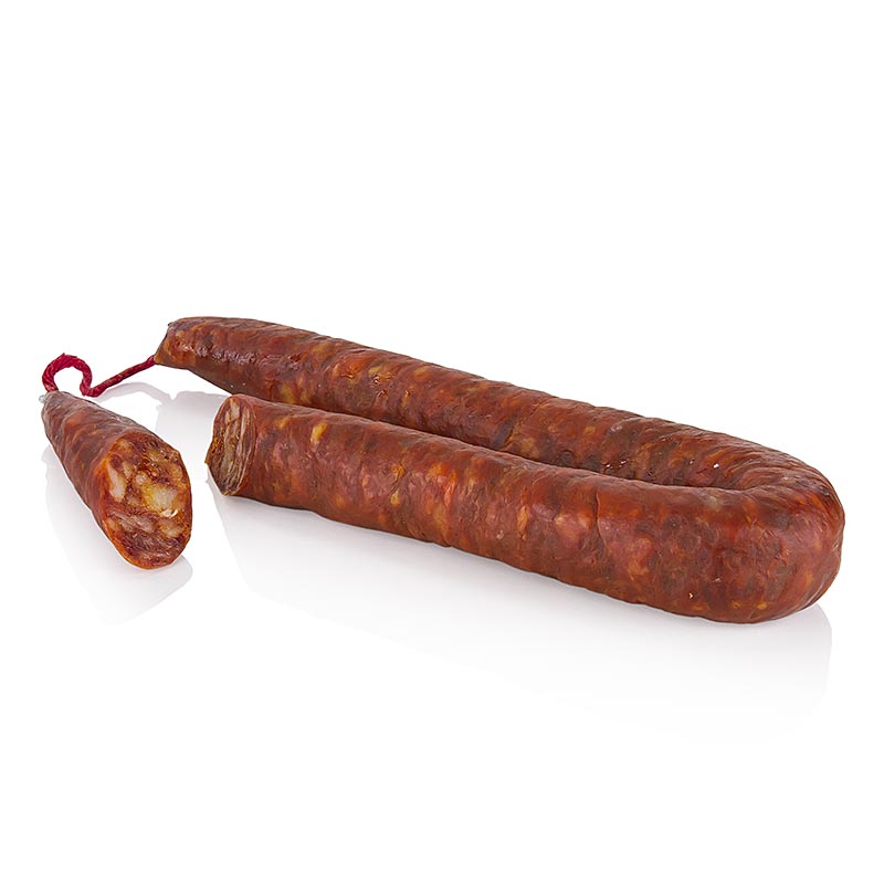 Chorizo extra pikant, eenvoudige kwaliteit, hoefijzervormig, ca. 250 g