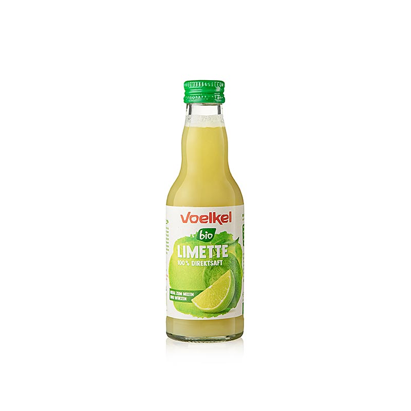 Voelkel - Limoensap, 100 % versgeperst sap, ongezoet, BIO, 200 ml