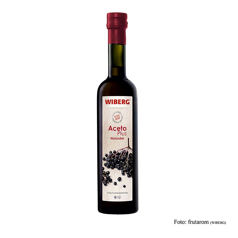 Wiberg Aceto Plus vlierbessen, 2,2% zuur, 500 ml