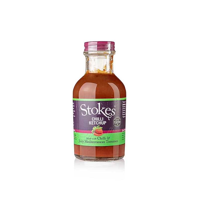 Stokes Chili Ketchup, fruitig & pittig, 249 ml