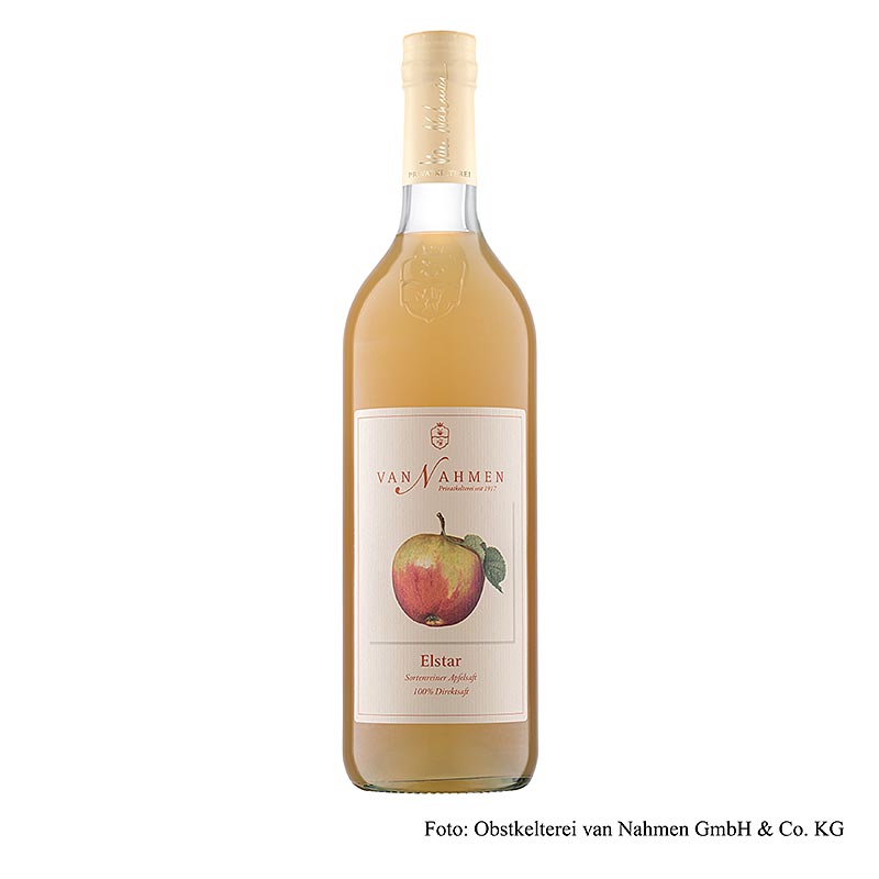 Elstar appelsap, 100% versgeperst sap, van Nahmen, BIO, 750 ml