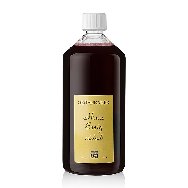 Huismosterd, edelzoet, rood, 5% zuur, 1 l