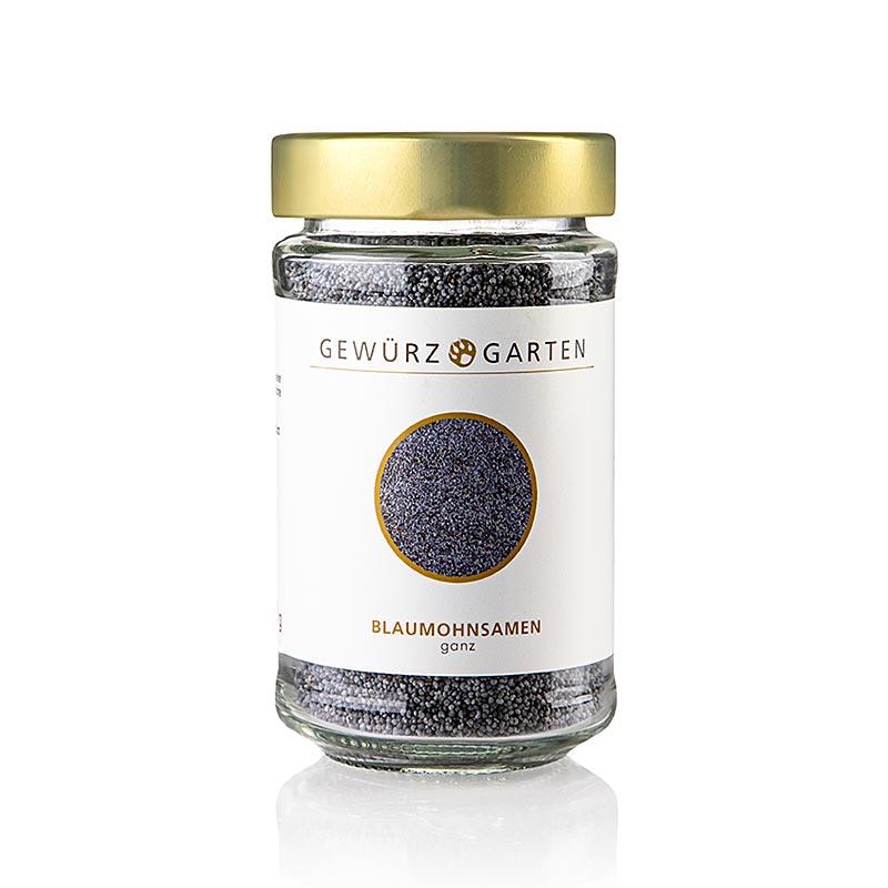 Gewürzgarten Blauwe maanzaad, heel, 140 g