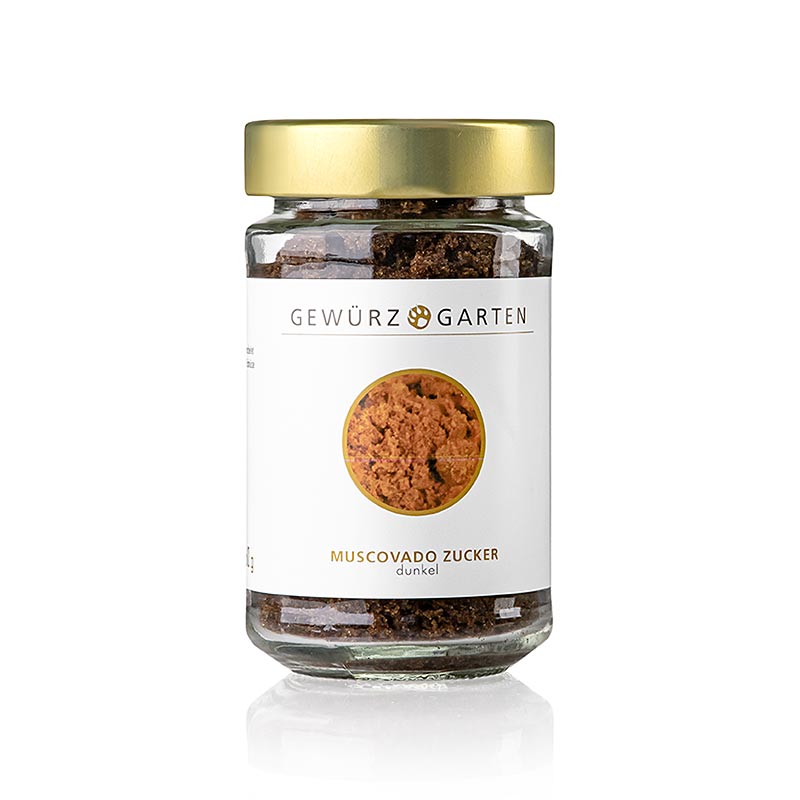 Gewürzgarten Muscovado-suiker, ruwe rietsuiker met karamel- en mouttonen, 160 g