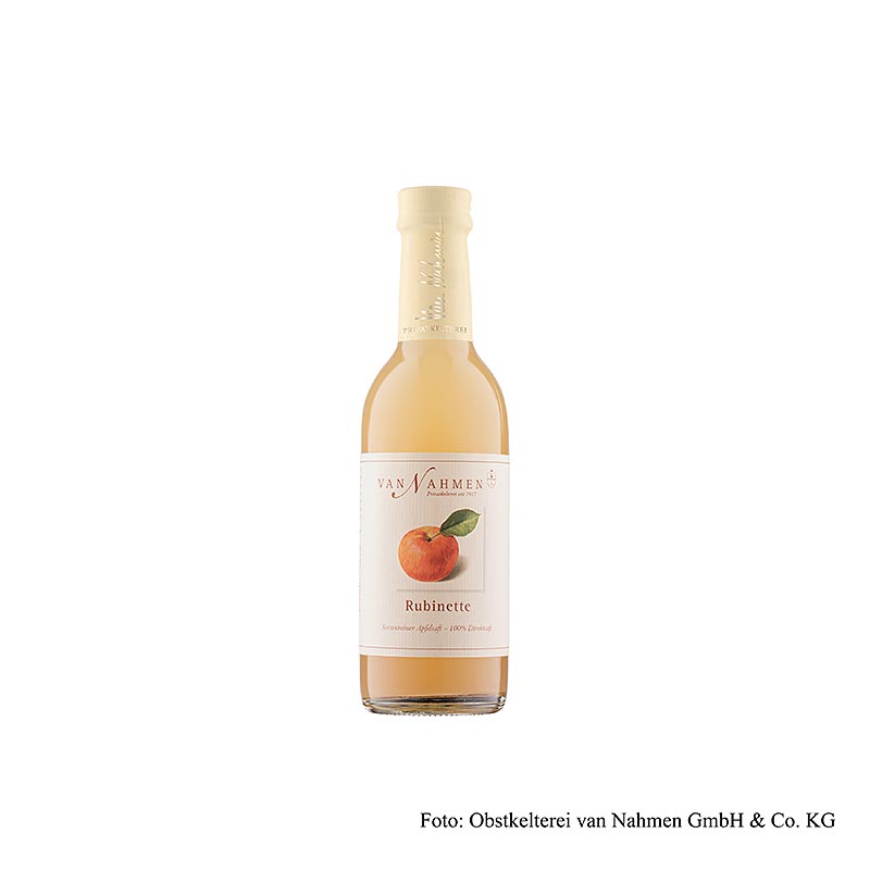van Nahmen - Rubinette appelsap, 100% versgeperst sap, 250 ml