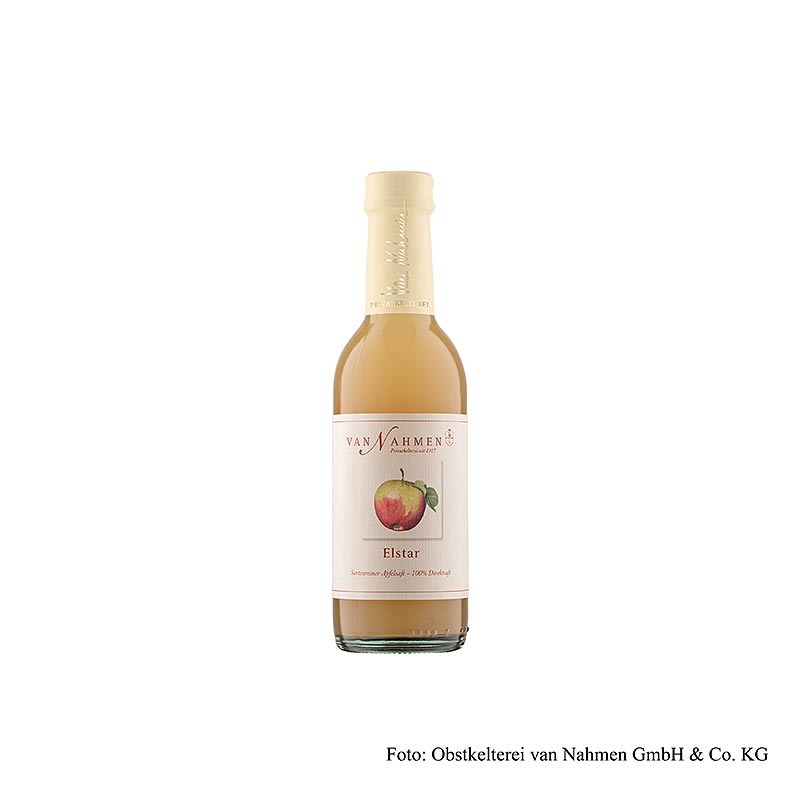 Elstar appelsap, 100% versgeperst sap, van Nahmen, BIO, 250 ml