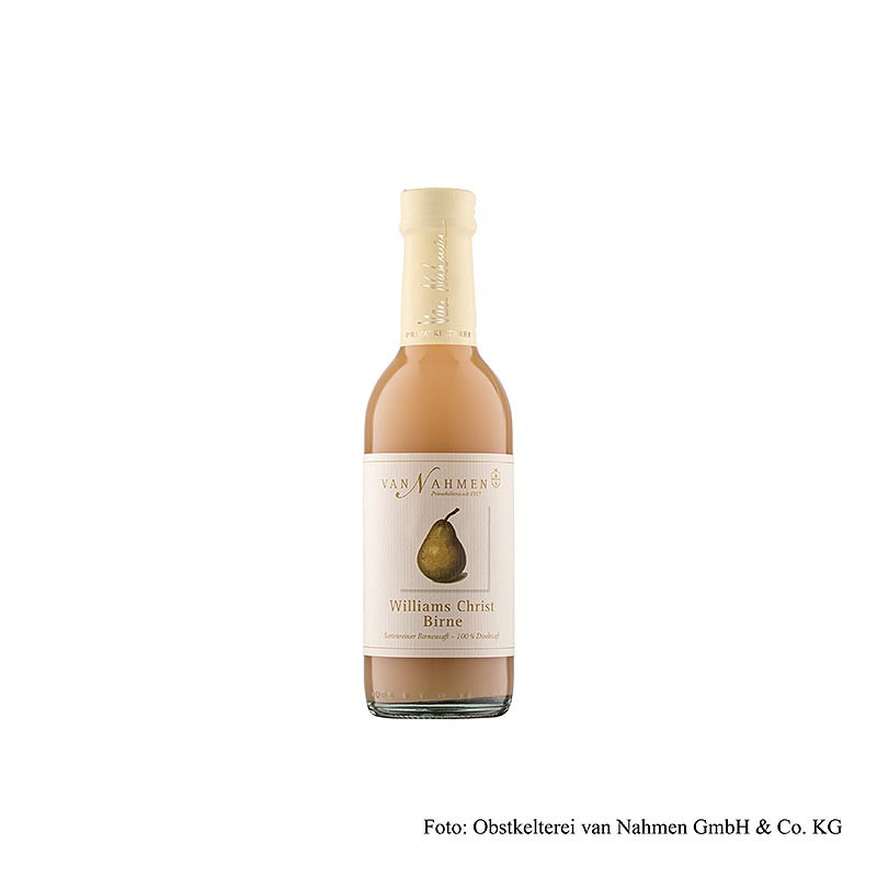 van Nahmen - Williams Christ perensap, 100% versgeperst sap, 250 ml