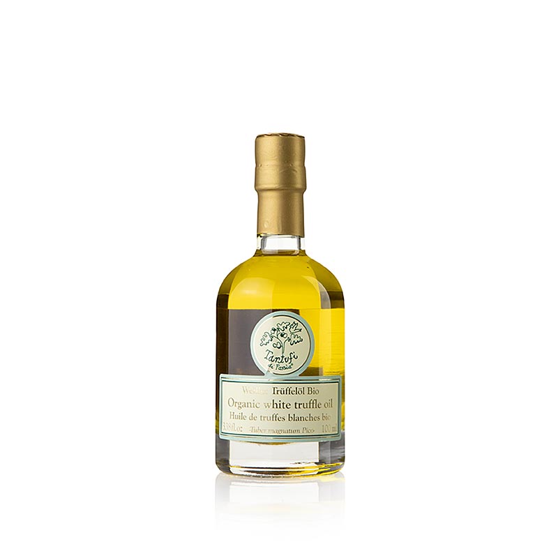 Ppura truffelolie van witte truffel, zonder kunstmatige aroma's, Tartufi die Fassia, BIO, 100 ml