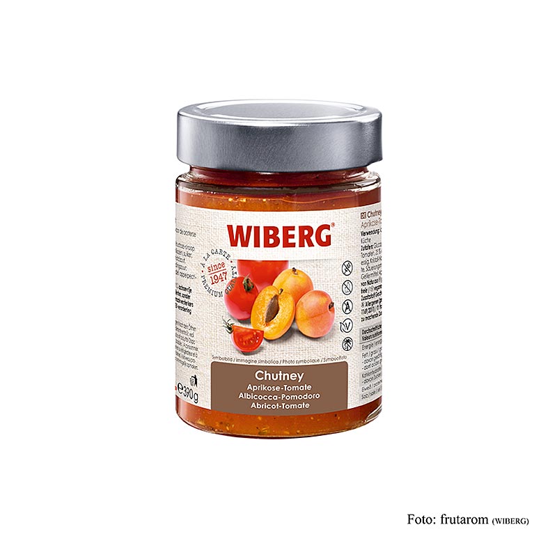 WIBERG Chutney Abrikoos-Tomaat, 390 g