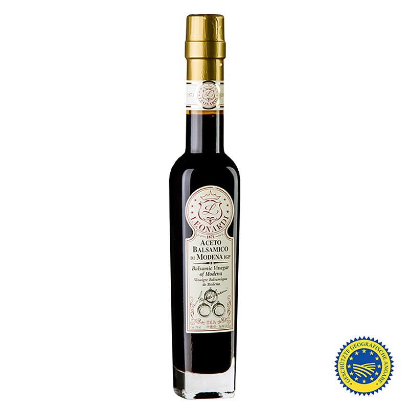 Leonardi - Aceto Balsamico di Modena IGP/g.g.A., 8 jaar, 250 ml