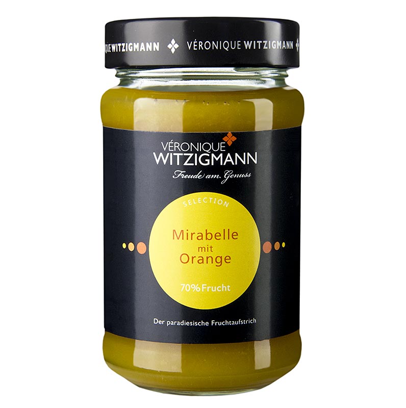 Mirabelle met sinaasappel - fruitpasta, 225 g