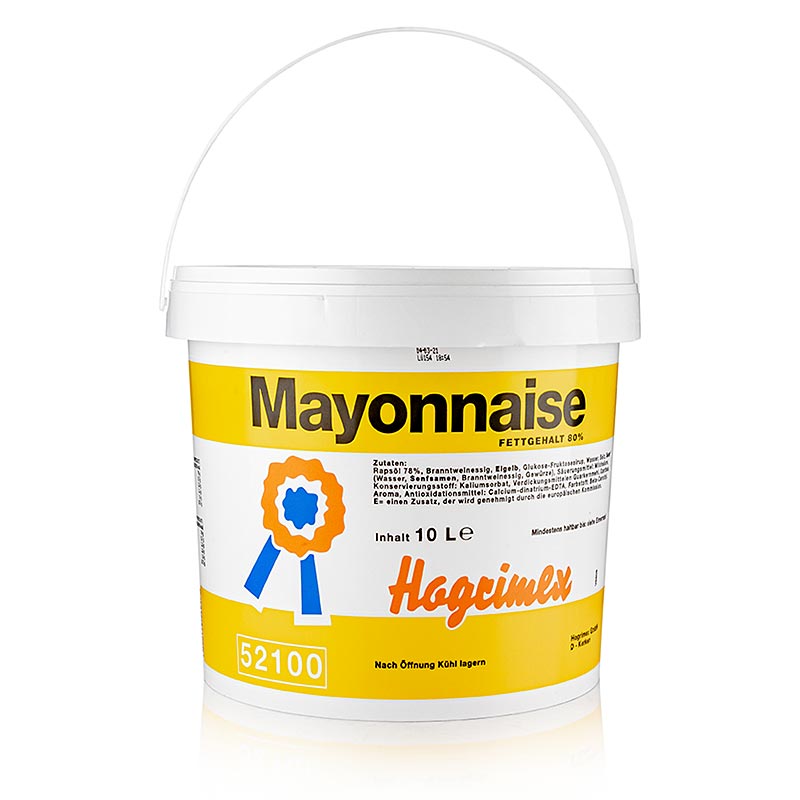 Mayonaise 80%, Hogrimex, 10 l
