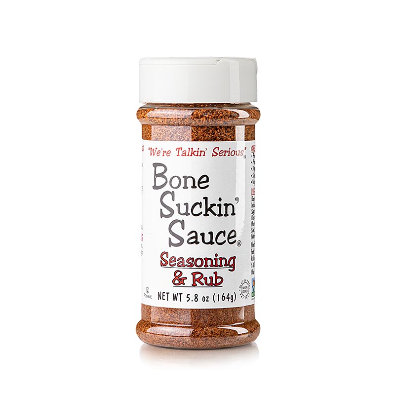 Bone Suckin´ Regular Seasoning & Rub´, BBQ-kruidenmix, Ford´s Food, 164 g