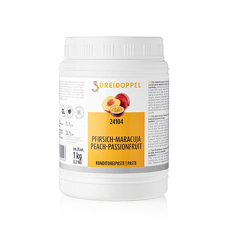 Perzik-passievruchtpasta, Dreidoppel, nr. 241, 1 kg
