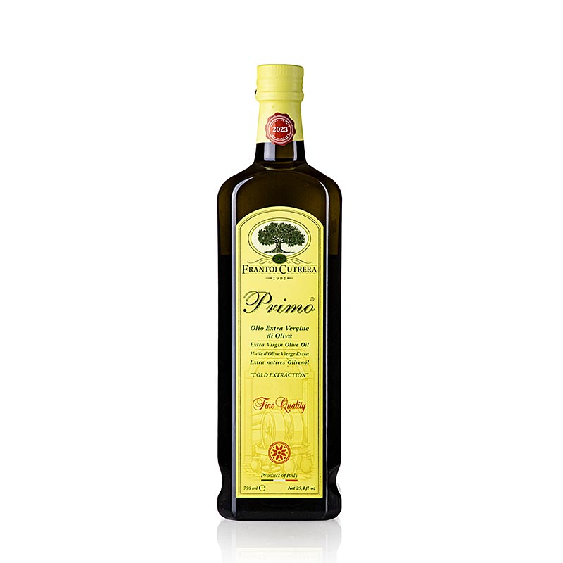Extra vierge olijfolie, Frantoi Cutrera "Primo Monti Iblei", 100% Tonda Iblea, 750 ml