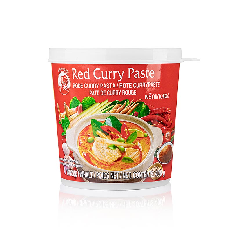 Currypasta, rood, Cock Brand, 400 g