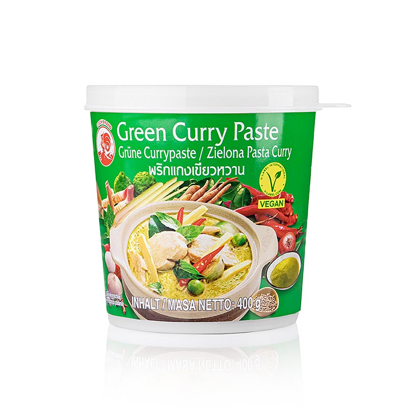Currypasta, groen, Cock Brand, 400 g