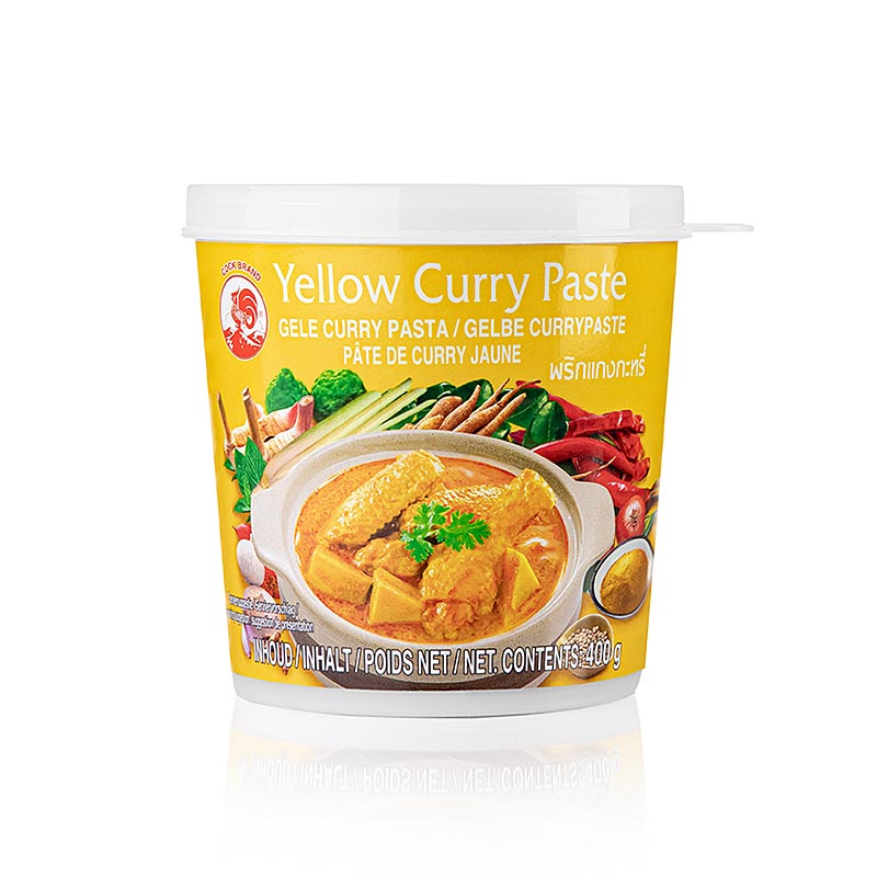 Currypasta, geel, Cock Brand, 400 g