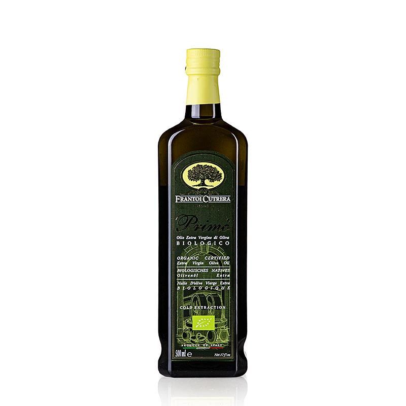 Extra vierge olijfolie, Frantoi Cutrera Primo, Sicilië, BIO, 750 ml