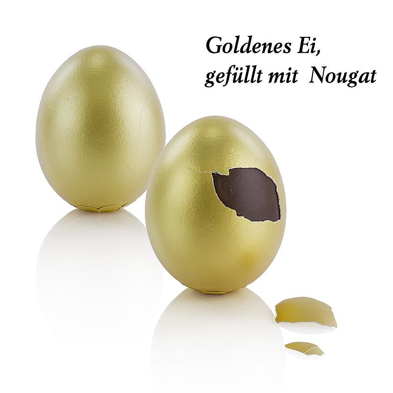 Gouden nougat-ei, 50 g