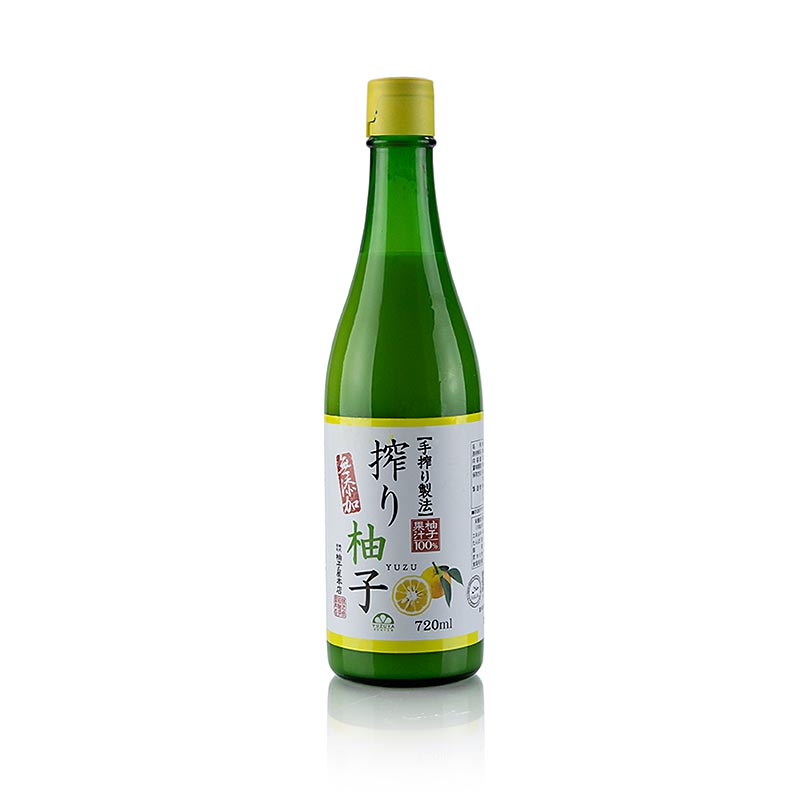 Yuzu sap, a 100% pure and authentic Japanese product, 720 ml size