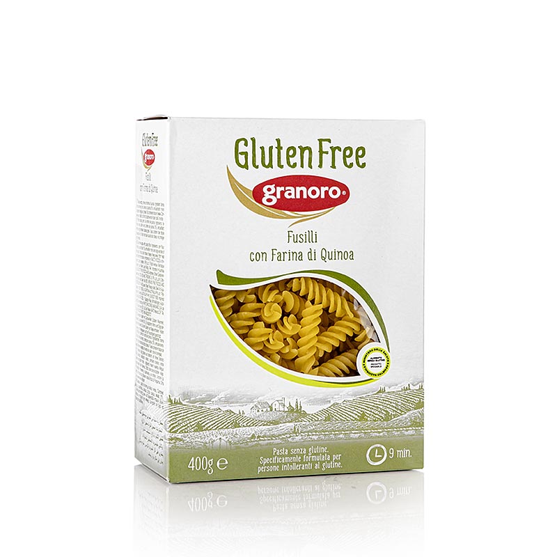 Granoro fusilli, met quinoa, glutenvrij, Nr. 473, 4.8 kg, 12 x 400g