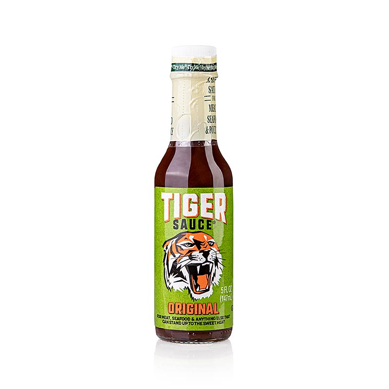 Australian Try Me Tiger, BBQ- en kruidensaus, The Original, 147 ml