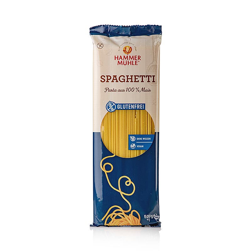 Hammermühle - Spaghetti van maïs, glutenvrij, 500 g