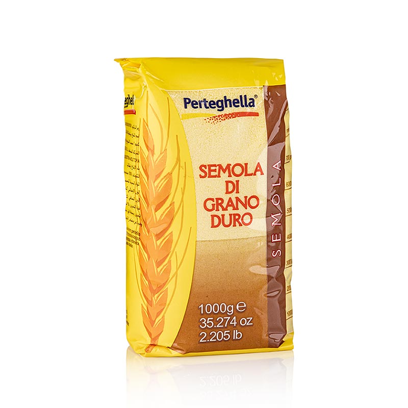 Griesmeel van harde tarwe - Semola di Grano Duro, voor gladde pasta en gnocci, 1 kg