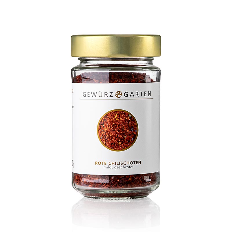 Gewürzgarten Rode chilipepers, mild, gemalen, 2-4 mm, 90 g