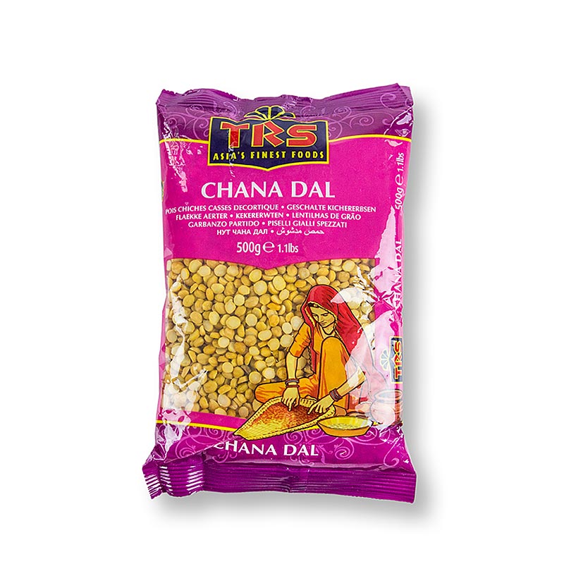 Kikkererwten - Chana Dal, gehalveerd, gedroogd, 500 g