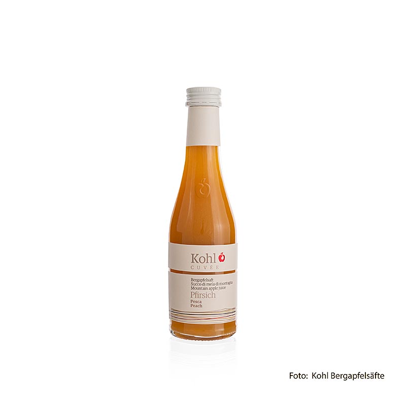 Cuvée bergappelsap + perzik, 200 ml