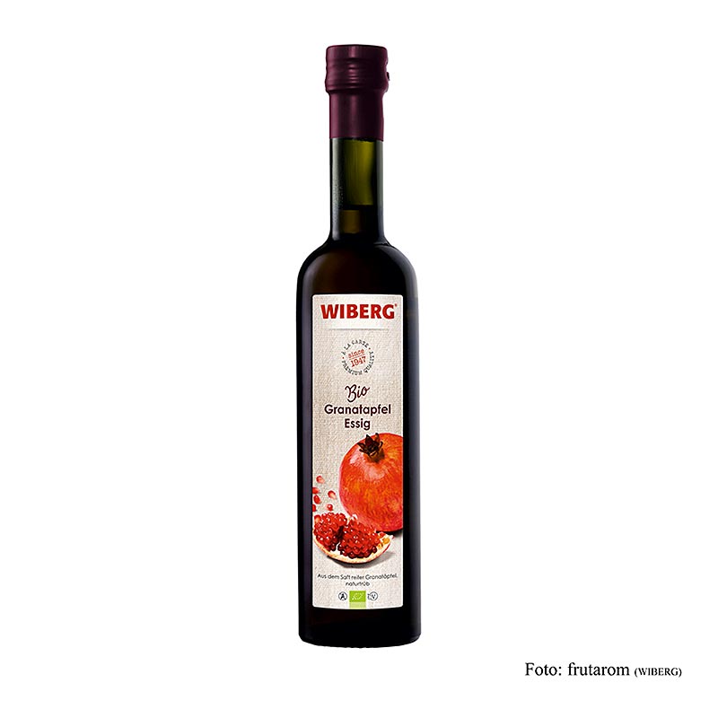 Wiberg granaatappelazijn, natuurlijk troebel, 5% zuur, BIO, 500 ml