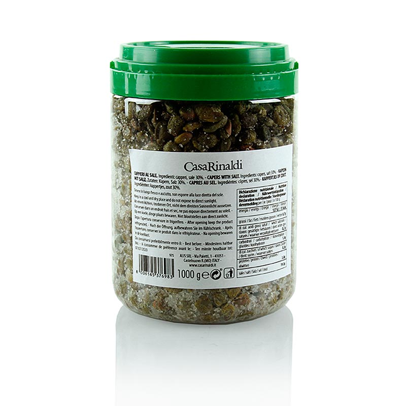 Kappertjes, in zout, Casa Rinaldi, 1 kg