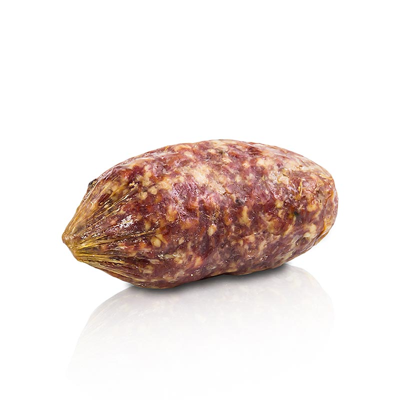 Montalcinella, salami met venkelaroma (Bombetta), Montalcino Salumi, ca. 500 g