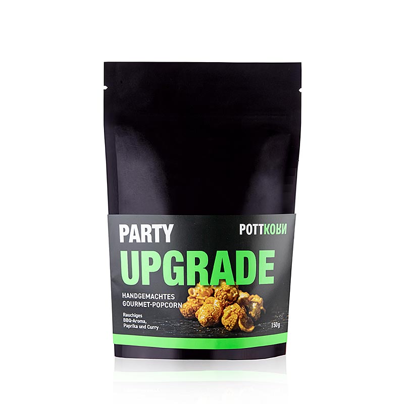 Pottkorn - Party Upgrade, popcorn met BBQ gerookte paprika, 150 g