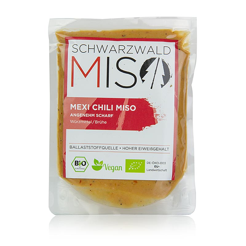 Miso Mexi Chili Paste, aangenaam pittig, Schwarzwald Miso, BIO, 220 g