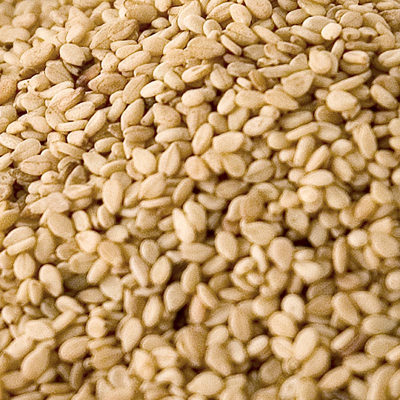 Sesam, ongepeld, geroosterd, biologisch, 1 kg