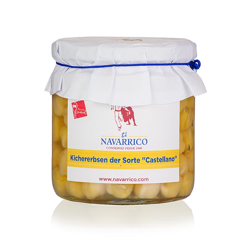 Kikkererwten "Castellano", in pekel, Navarrico, 325 g