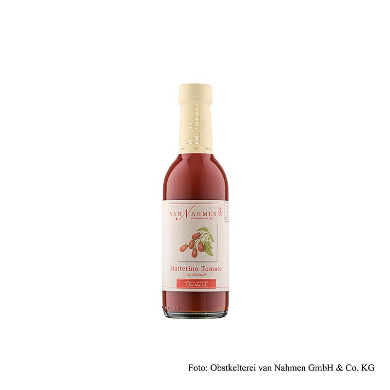 van Nahmen - Datterino-tomatensap, 100% versgeperst sap, 250 ml
