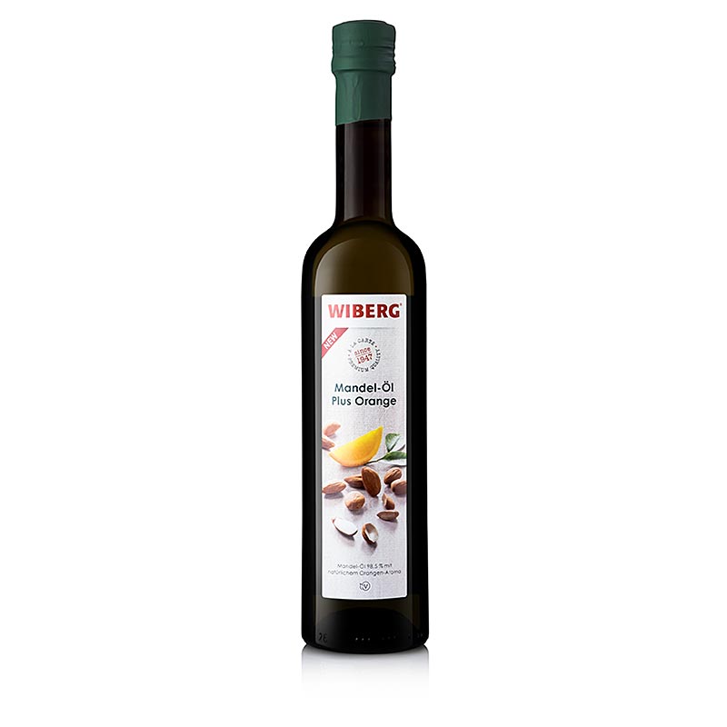 Wiberg Amandelolie Plus Sinaasappel, 500 ml