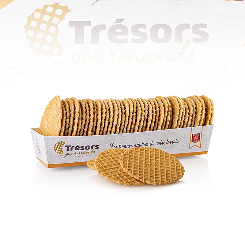 Barsnack Tresors - La gaufre fine, zoete Franse boterwafel, 220 g