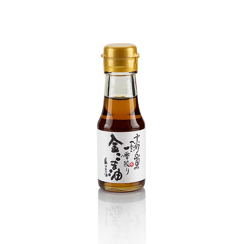 Sesamolie "Golden" van goudkleurige sesam, geroosterd, Yamada, 65 ml